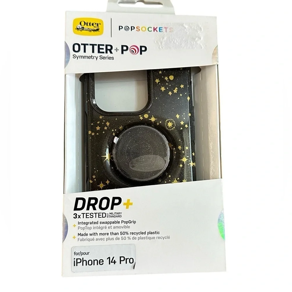 Otterbox Otter+Pop Symmetry Series Case for Apple iPhone 14 Pro SOFT MYSTIC NIB